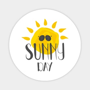 Sunny Day For Summer With The Sun Magnet
